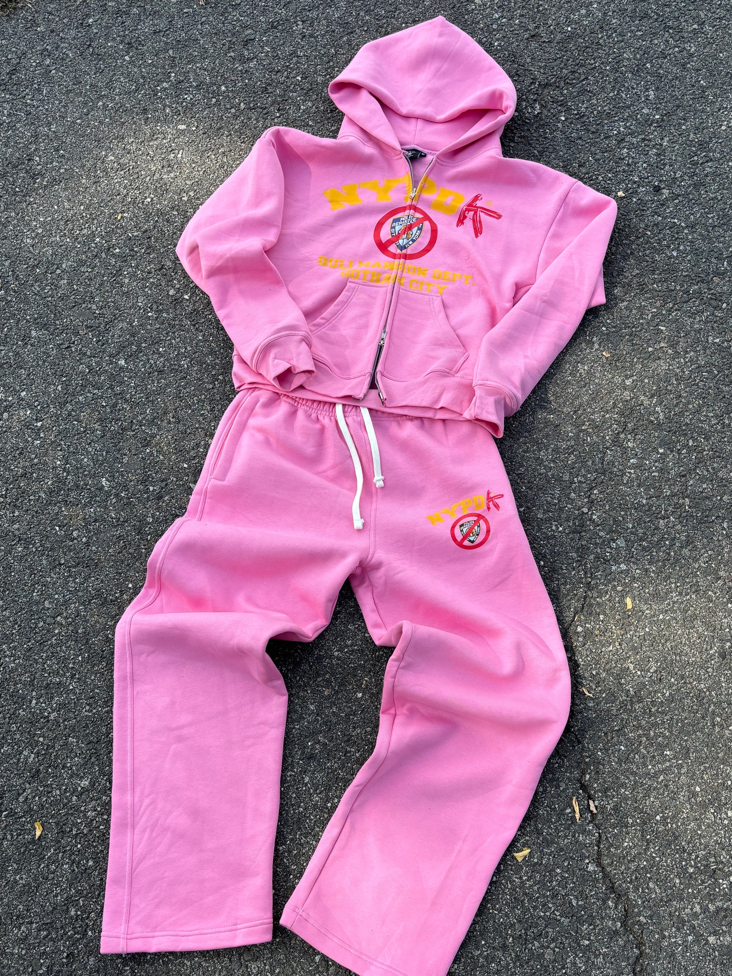 NYPDK Zip-Up Set (Pink)