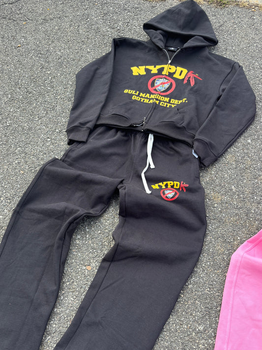 NYPDK Zip-Up Set (Black)