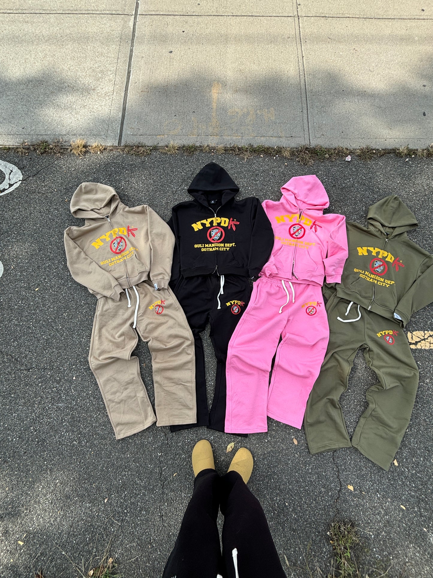 NYPDK Zip-Up Set (Khaki)