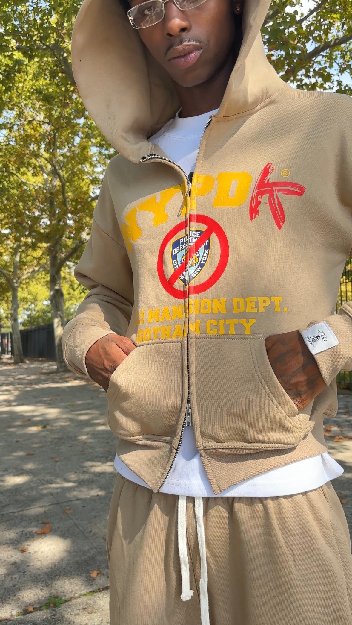 NYPDK Zip-Up Set (Khaki)